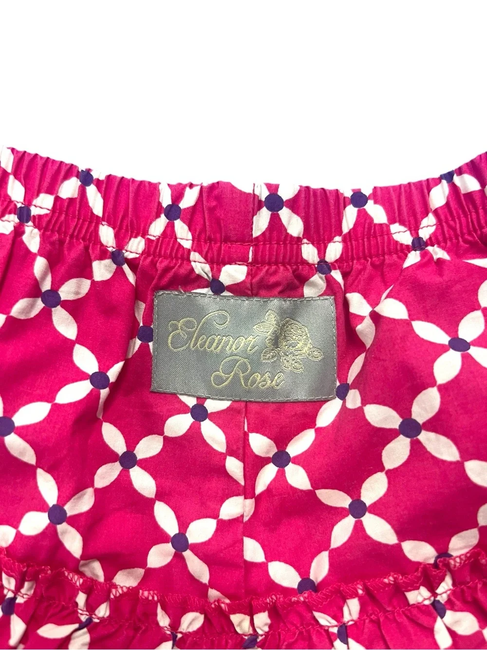 Eleanor Rose 2Y Bandana Breeze Ruffle Shorts
